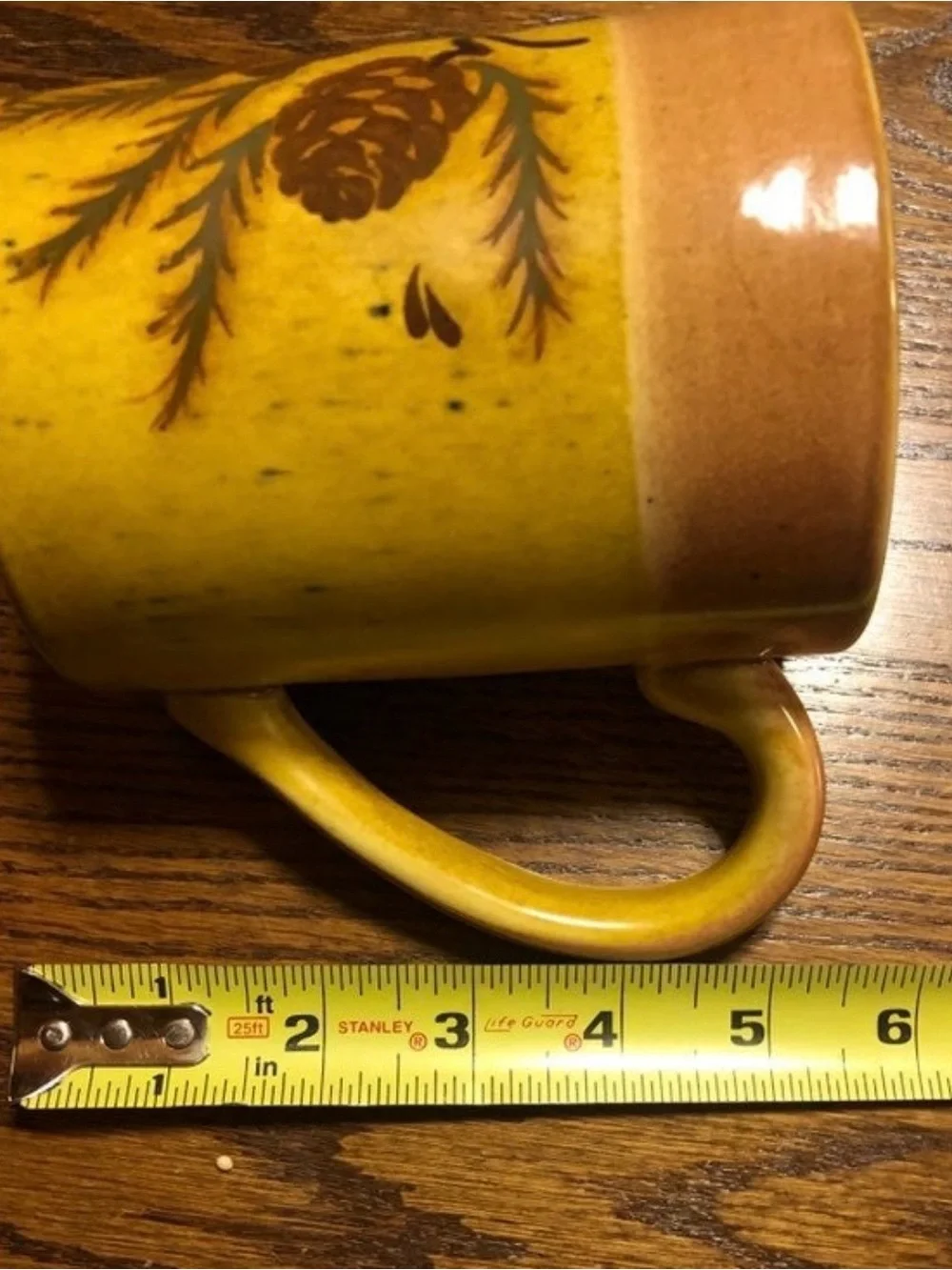 Pinecone mug large, new by Saparna